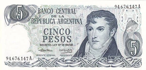 5 pesos