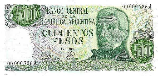 500 pesos