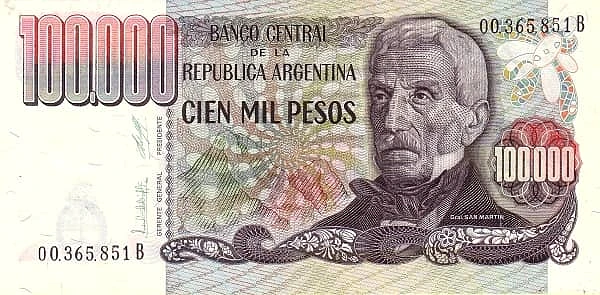 100000 pesos