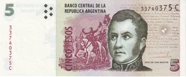 5 pesos