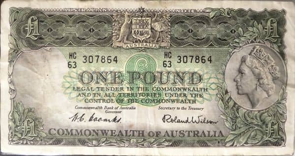 1 Pound Commonwealth Bank