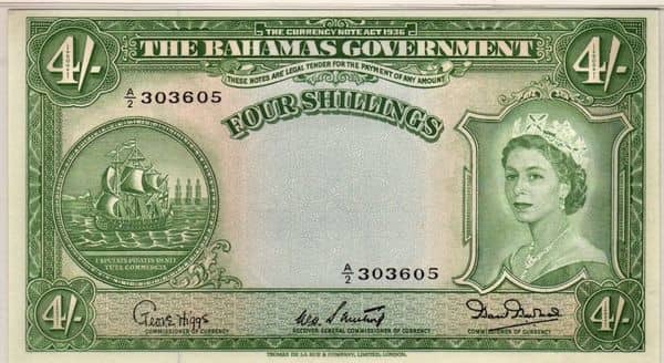 4 Shillings Elizabeth II