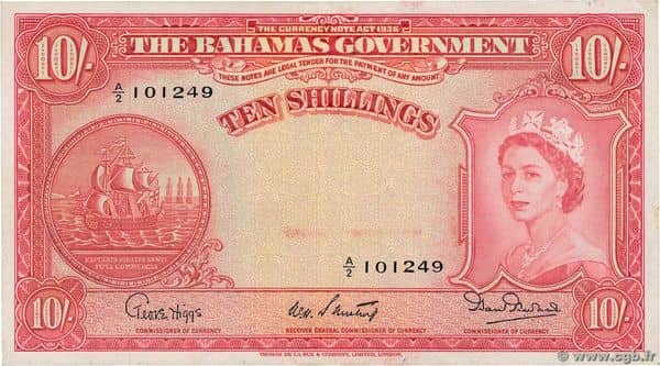 10 Shillings Elizabeth II