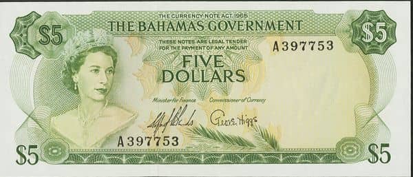 5 Dollars Elizabeth II