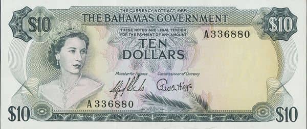 10 Dollars Elizabeth II