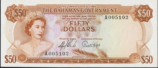 50 Dollars Elizabeth II