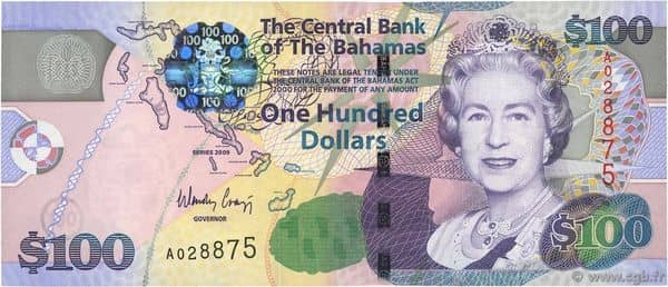 100 Dollars Elizabeth II