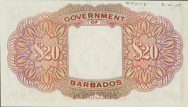 20 Dollars George VI