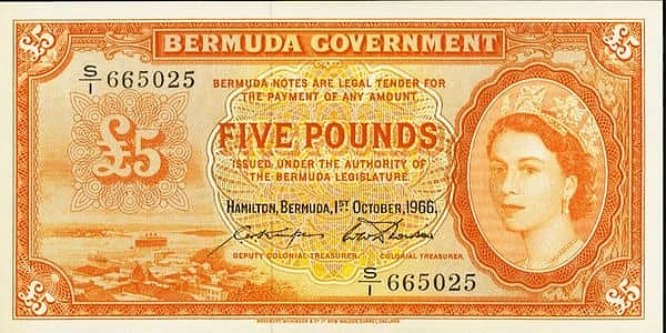 5 Pounds Elizabeth II