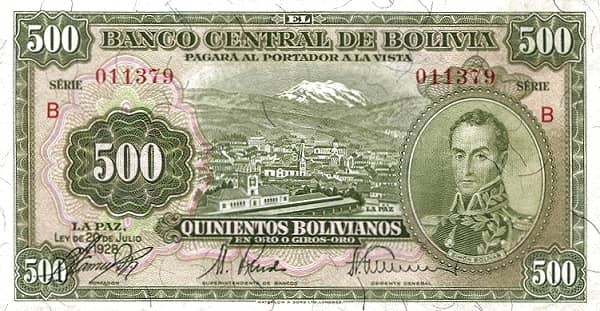 500 Bolivianos