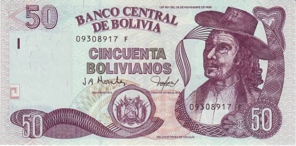 50 bolivianos