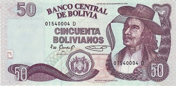 50 bolivianos