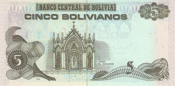 5 bolivianos