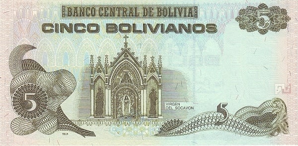 5 bolivianos