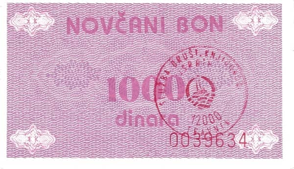 1000 Dinara