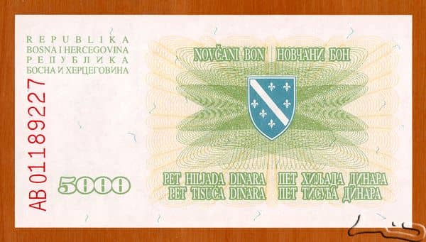5000 Dinara