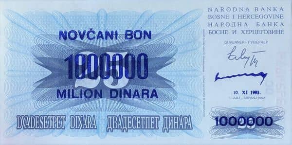 1000000 Dinara