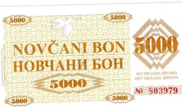5000 Dinara