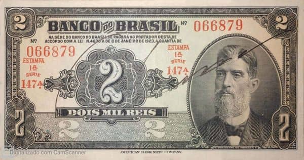2000 Réis Banco do Brasil
