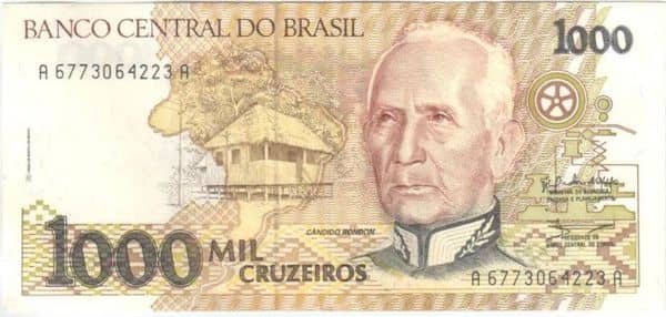 1000 cruzeiros