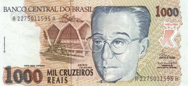 1000 Cruzeiros Reais