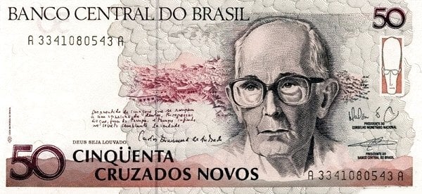 50 cruzados novos