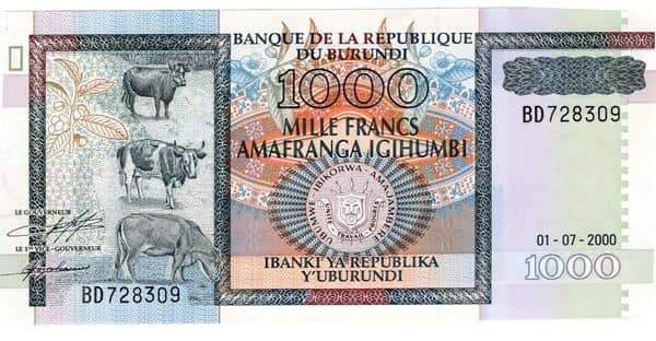 1000 Francs