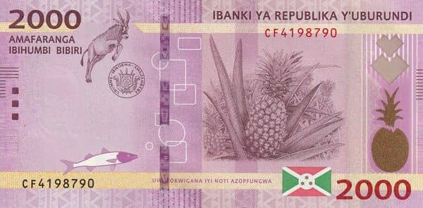 2000 francs
