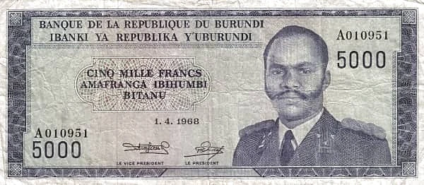 5000 Francs