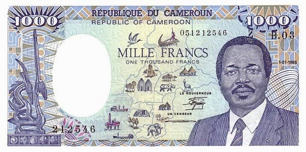 1000 Francs