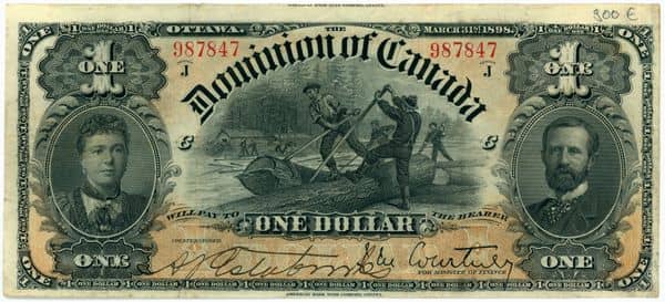 1 Dollar Dominion of Canada