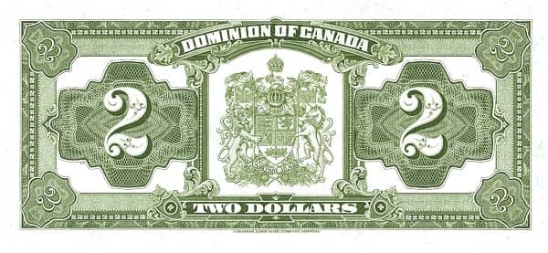 2 Dollars Dominion of Canada