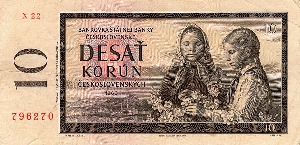 10 desat korún