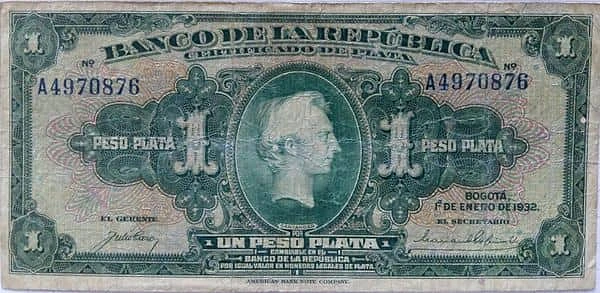 1 Peso Plata