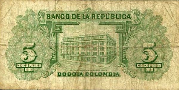 5 Pesos Oro