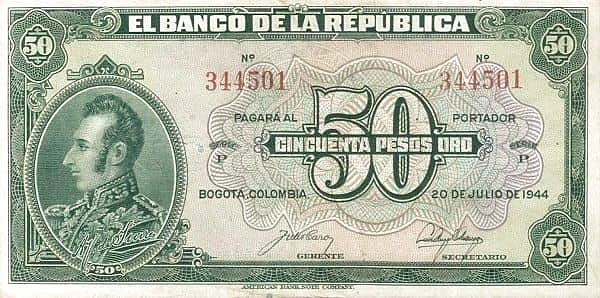50 Pesos Oro