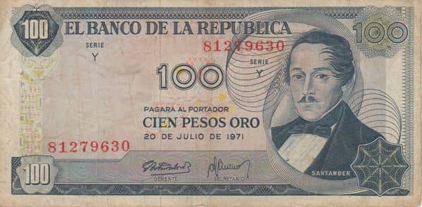 100 Pesos Oro