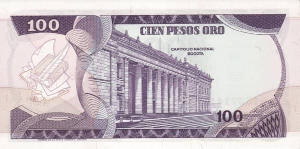 100 pesos oro