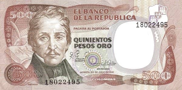 500 Pesos Oro