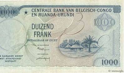 1000 Francs Baudoin