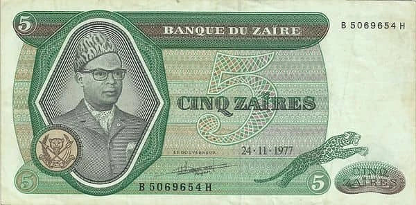 5 Zaïres