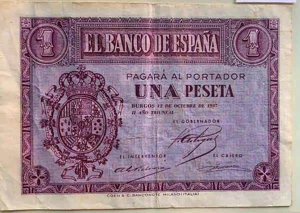 1 Peseta