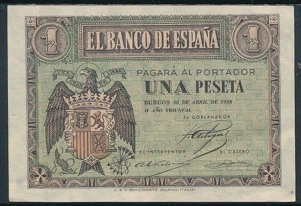 1 Peseta