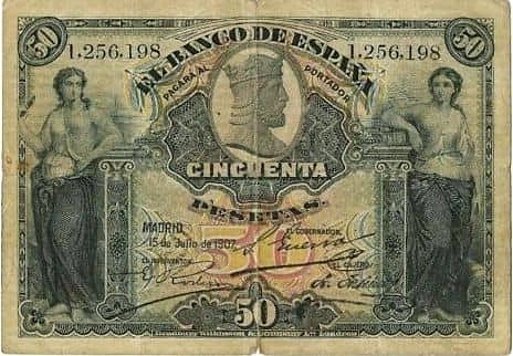 50 Pesetas