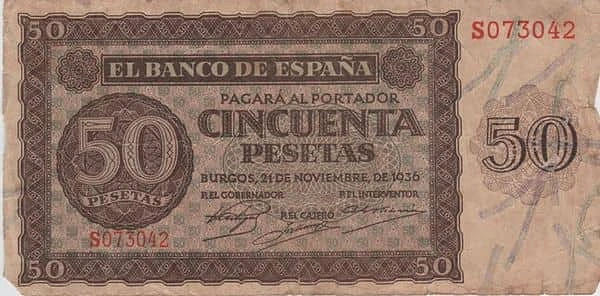 50 Pesetas