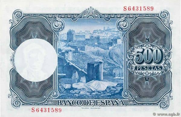 500 Pesetas (Ignacio Zuloaga)