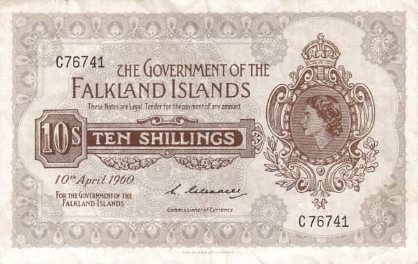 10 Shillings Elizabeth II