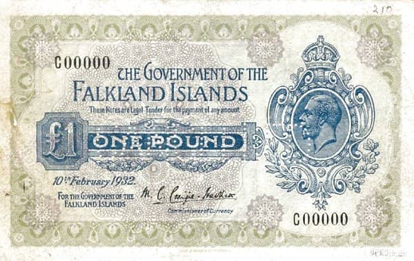 1 Pound George V