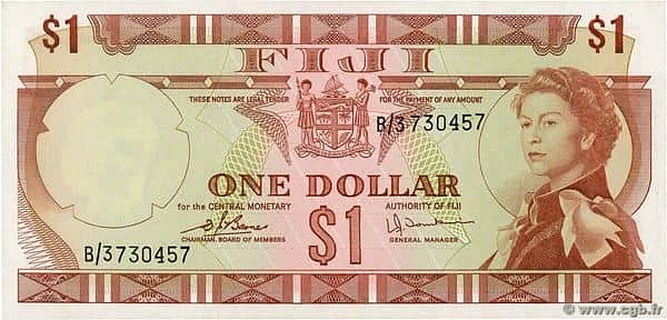 1 Dollar Elizabeth II
