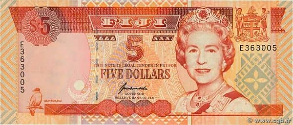 5 Dollars Elizabeth II